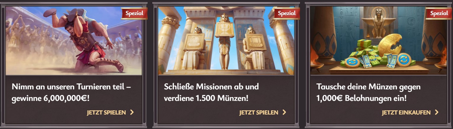 ViciBet Casino Startseite im Uberblick